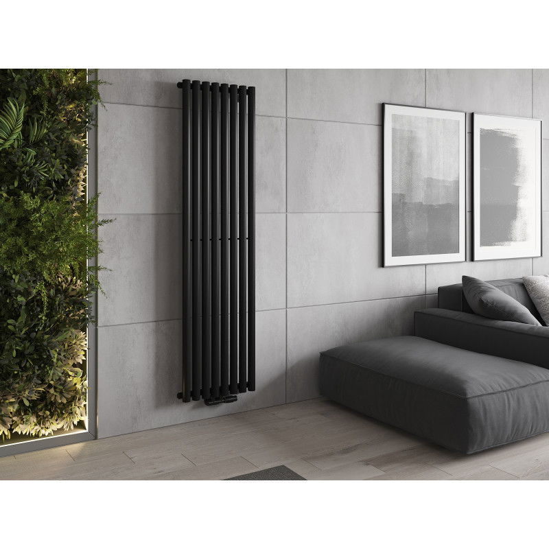 Mexen Nevada radiador decorativo 1800 x 480 mm, 940 W, negro - W201-1800-480-00-70