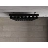 Mexen Nevada okrasni radiator 1800 x 480 mm, 940 W, črn - W201-1800-480-00-70