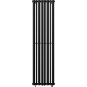 Mexen Nevada dekorativer Heizkörper 1800 x 480 mm, 940 W, schwarz - W201-1800-480-00-70