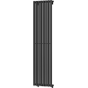 Mexen Nevada dekorativer Heizkörper 1800 x 480 mm, 940 W, schwarz - W201-1800-480-00-70