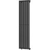 Mexen Nevada dekorativni radiator 1800 x 480 mm, 940 W, črn - W201-1800-480-00-70
