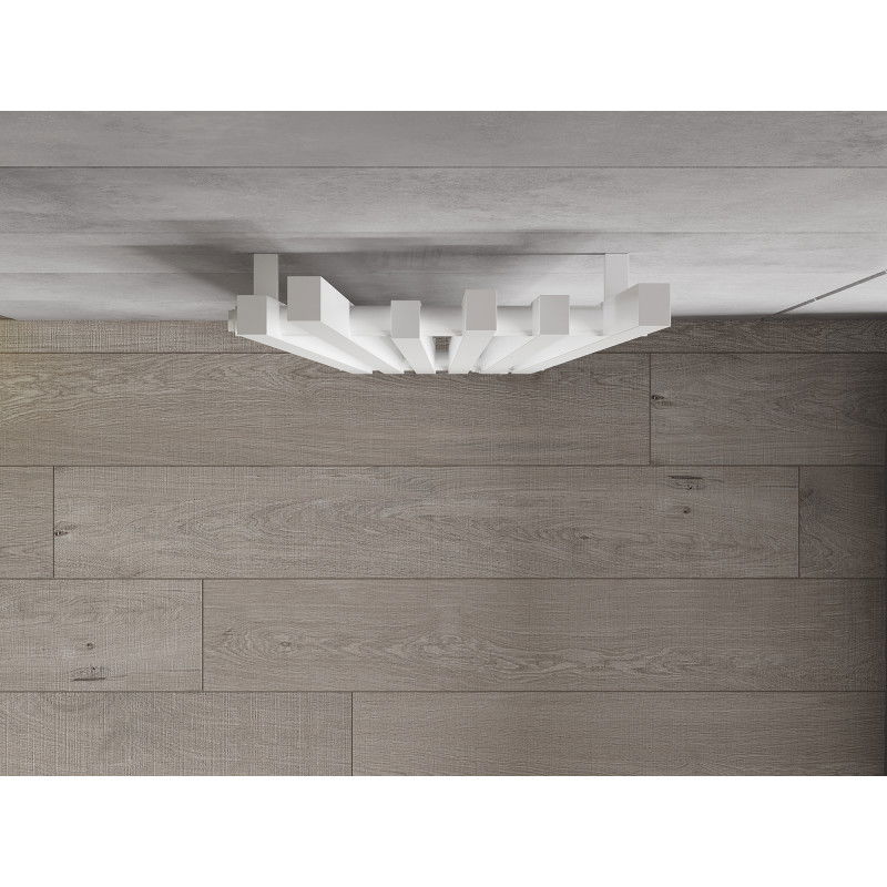 Mexen Omaha koristeellinen lämmitin 1800 x 420 mm, 655 W, valkoinen - W208-1800-420-00-20