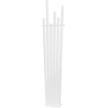 Mexen Omaha dekorativer Heizkörper 1800 x 420 mm, 655 W, weiß - W208-1800-420-00-20