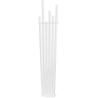 Mexen Omaha ukrasni radijator 1800 x 420 mm, 655 W, bijeli - W208-1800-420-00-20
