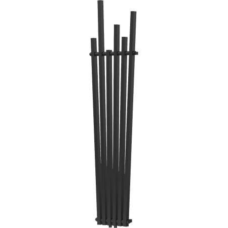 Mexen Omaha dekoratiivne radiaator 1800 x 420 mm, 655 W, must - W208-1800-420-00-70