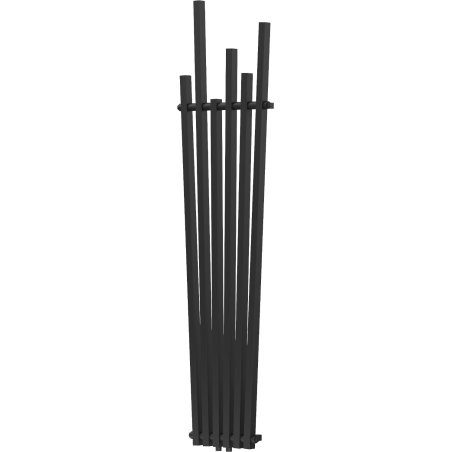 Mexen Omaha dekoratīvais radiators 1800 x 420 mm, 655 W, melns - W208-1800-420-00-70