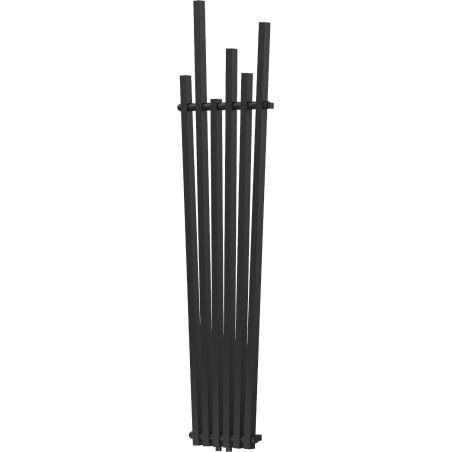 Mexen Omaha radiador decorativo 1800 x 420 mm, 655 W, negro - W208-1800-420-00-70