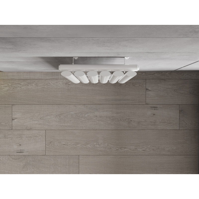 Mexen Oregon dekorativni radiator 1200 x 360 mm, 417 W, bel - W202-1200-350-00-20