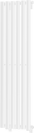 Mexen Oregon decoratieve radiator 1200 x 360 mm, 417 W, wit - W202-1200-350-00-20