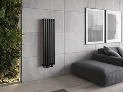 Mexen Oregon radiateur décoratif 1200 x 360 mm, 417 W, noir - W202-1200-350-00-70
