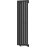 Mexen Oregon dekoratiivne radiaator 1200 x 360 mm, 417 W, must - W202-1200-350-00-70