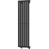 Mexen Oregon dekorativni radijator 1200 x 360 mm, 417 W, crna - W202-1200-350-00-70