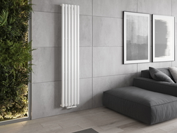 Mexen Oregon decoratieve radiator 1800 x 360 mm, 604 W, wit - W202-1800-350-00-20