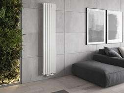 Mexen Oregon dekorativni radiator 1800 x 360 mm, 604 W, bel - W202-1800-350-00-20