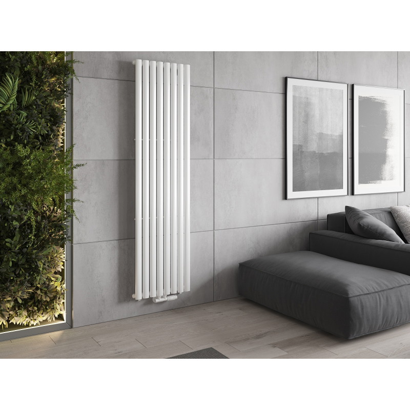 Mexen Oregon dekoratiivne radiaator 1800 x 480 mm, 805 W, valge - W202-1800-490-00-20