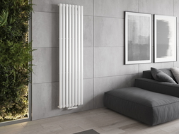 Grzejnik décoratif Mexen Oregon 1800 x 480 mm, 805 W, blanc - W202-1800-490-00-20
