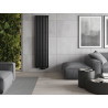 Mexen Oregon dekoratieve radiator 1800 x 480 mm, 805 W, zwart - W202-1800-490-00-70