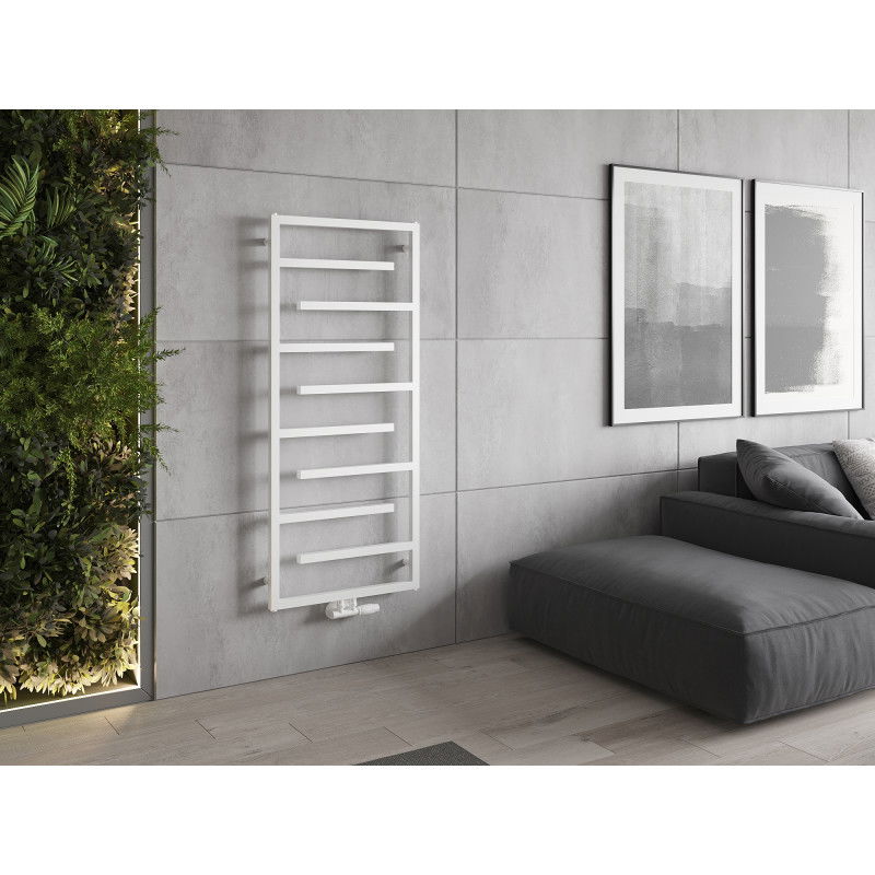 Mexen Orlando decoratieve radiator 1380 x 600 mm, 445 W, wit - W207-1380-600-00-20