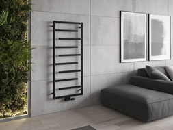 Mexen Orlando dekorativer Heizkörper 1380 x 600 mm, 445 W, schwarz - W207-1380-600-00-70