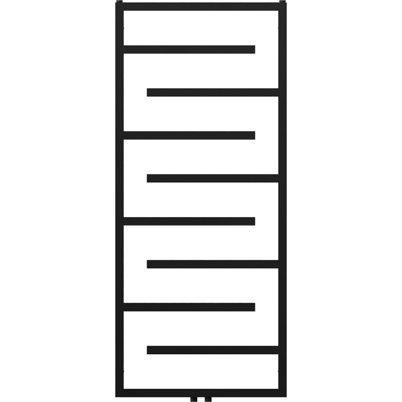 Mexen Orlando dekoratiivne radiaator 1380 x 600 mm, 445 W, must - W207-1380-600-00-70
