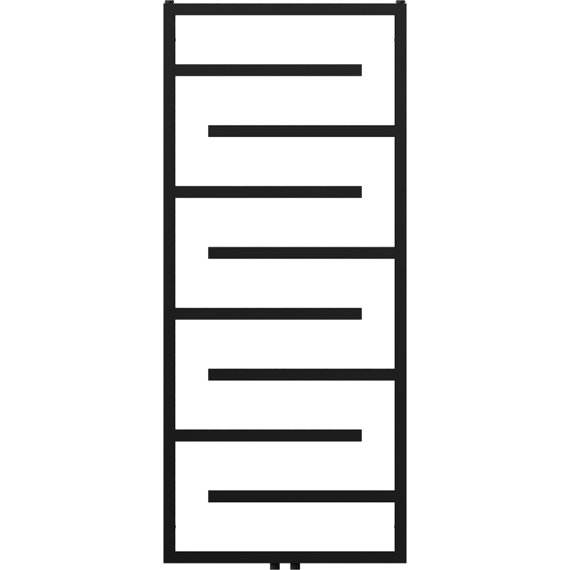 Mexen Orlando radiatore decorativo 1380 x 600 mm, 445 W, nero - W207-1380-600-00-70