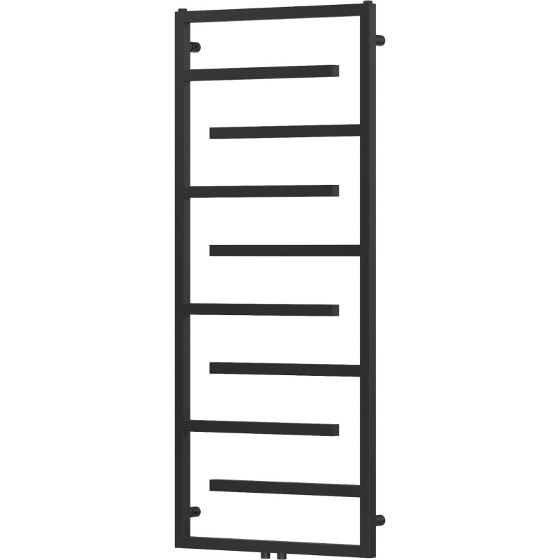Mexen Orlando dekorativni radijator 1380 x 600 mm, 445 W, crni - W207-1380-600-00-70