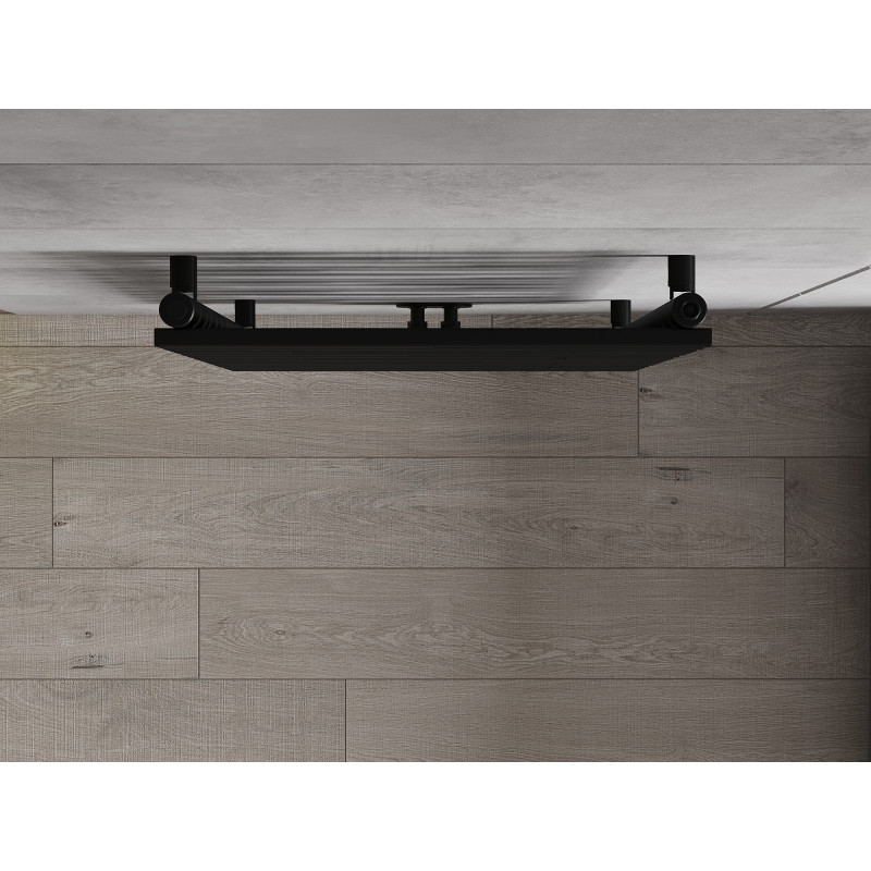 Mexen Provo dekorativni radiator 1125 x 600 mm, 799 W, črn - W209-1125-600-00-70