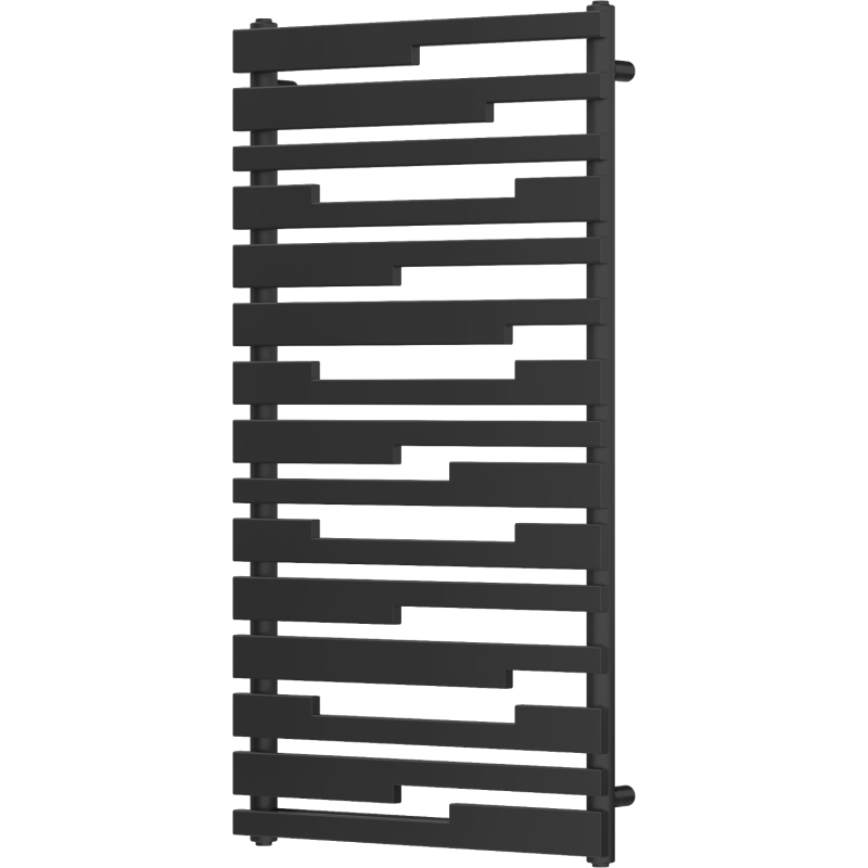 Mexen Provo dekorativni radiator 1125 x 600 mm, 799 W, črn - W209-1125-600-00-70