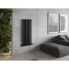 Mexen Texas decoratieve radiator 1200 x 460 mm, 659 W, zwart - W203-1200-460-00-70