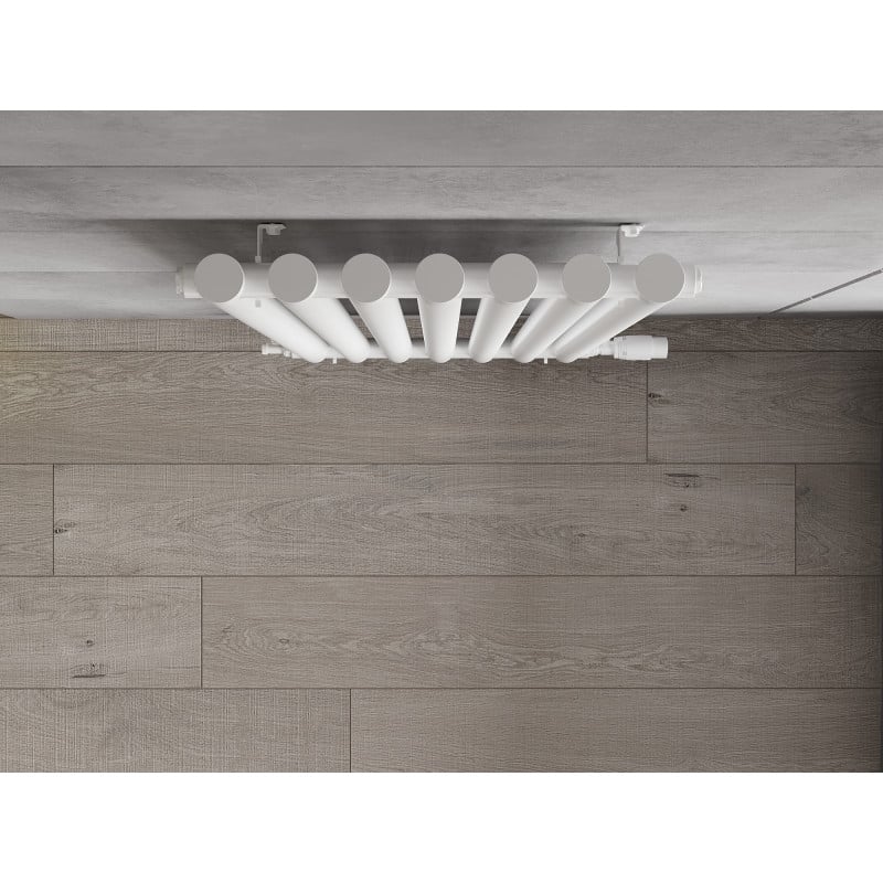 Mexen Texas dekorativer Heizkörper 1800 x 460 mm, 965 W, weiß - W203-1800-460-00-20