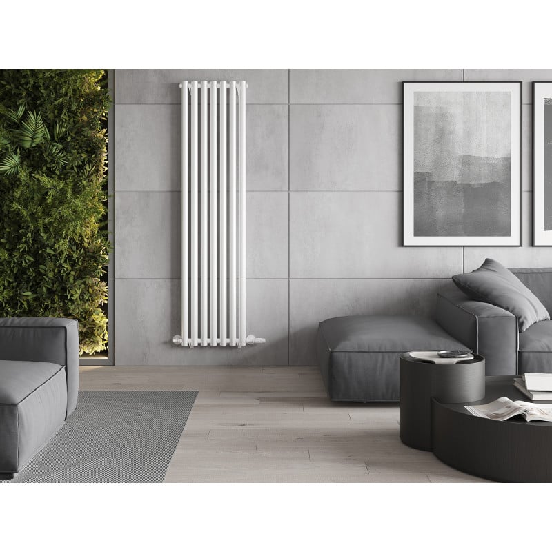 Mexen Texas koristeellinen lämpöpatteri 1800 x 460 mm, 965 W, valkoinen - W203-1800-460-00-20