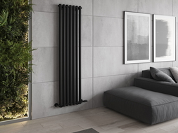 Radiateur décoratif Mexen Texas 1800 x 460 mm, 965 W, noir - W203-1800-460-00-70