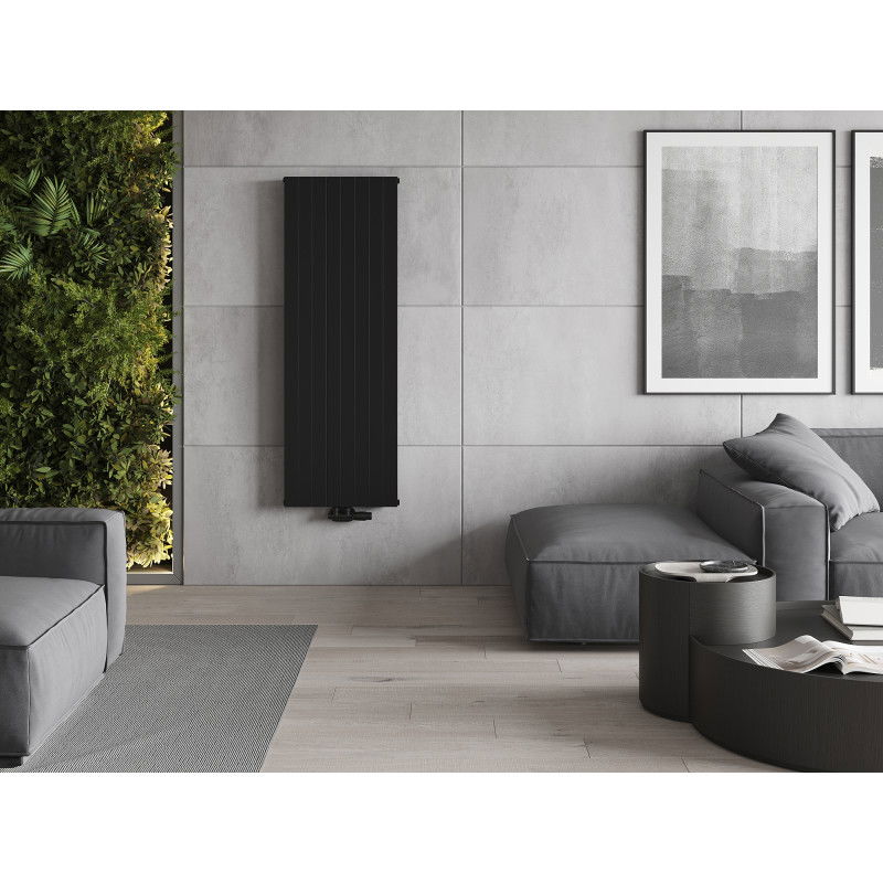 Mexen Topeka radiador decorativo de 1400 x 480 mm, 950 W, negro - W210-1400-480-00-70
