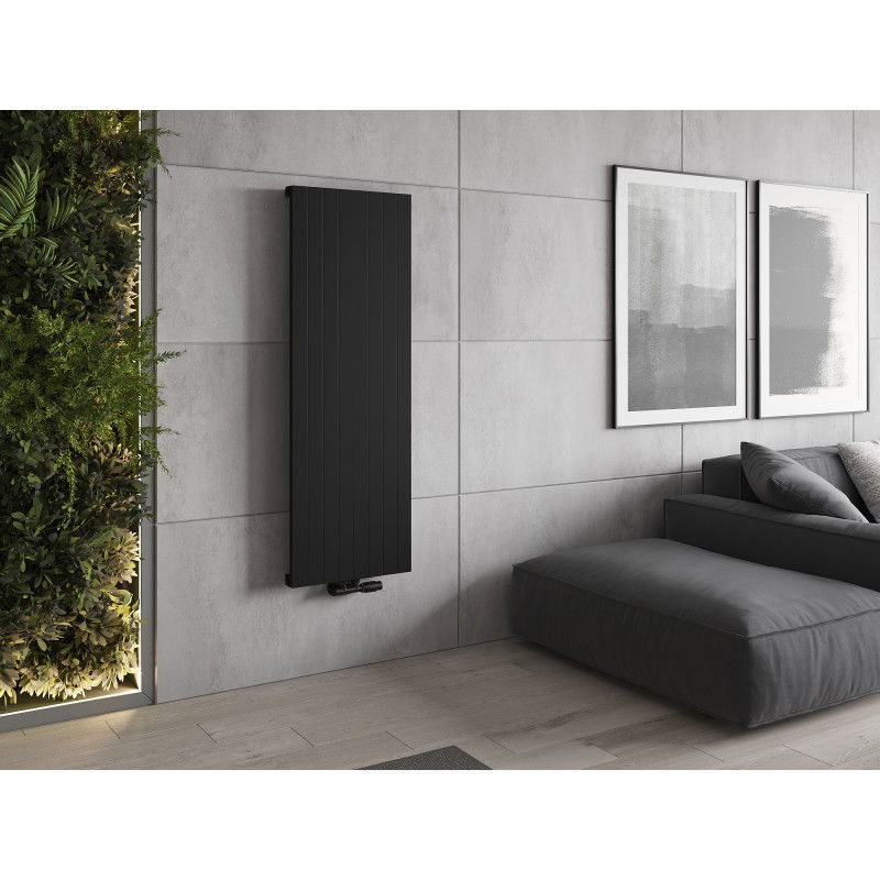 Mexen Topeka radiador decorativo de 1400 x 480 mm, 950 W, negro - W210-1400-480-00-70