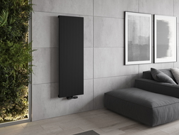 Mexen Topeka decoratieve radiator 1400 x 480 mm, 950 W, zwart - W210-1400-480-00-70