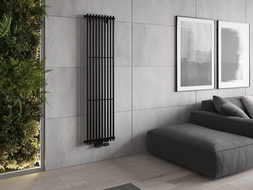 Mexen Tulsa radiateur décoratif 1600 x 420 mm, 613 W, noir - W219-1600-420-00-70