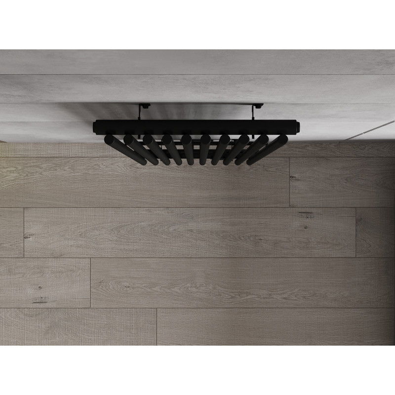 Mexen Tulsa radiatore decorativo 1600 x 420 mm, 613 W, nero - W219-1600-420-00-70