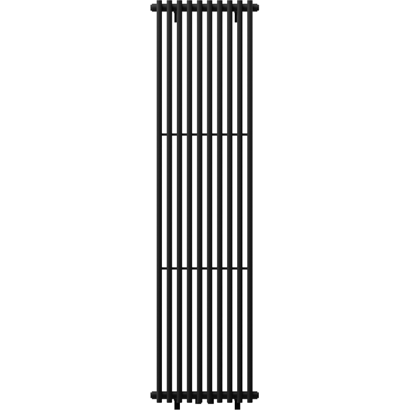 Mexen Tulsa dekorativni radiator 1600 x 420 mm, 613 W, črn - W219-1600-420-00-70
