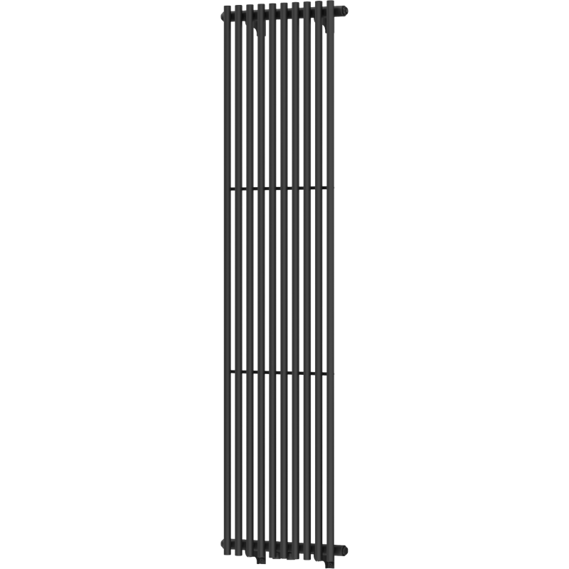 Mexen Tulsa decorative radiator 1600 x 420 mm, 613 W, black - W219-1600-420-00-70