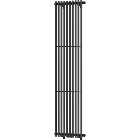 Mexen Tulsa dekorativ radiator 1600 x 420 mm, 613 W, svart - W219-1600-420-00-70