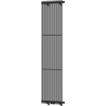 Mexen Tulsa grzejnik dekoracyjny 1600 x 420 mm, 613 W, czarny - W219-1600-420-00-70