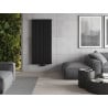 Mexen Waco decoratieve radiator 1544 x 694 mm, 1550 W, zwart - W217-1544-694-00-70
