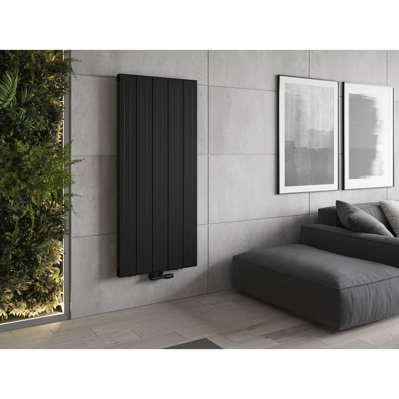 Mexen Waco radiador decorativo 1544 x 694 mm, 1550 W, negro - W217-1544-694-00-70
