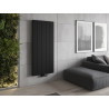 Mexen Waco dekoratieve radiator 1544 x 694 mm, 1550 W, zwart - W217-1544-694-00-70
