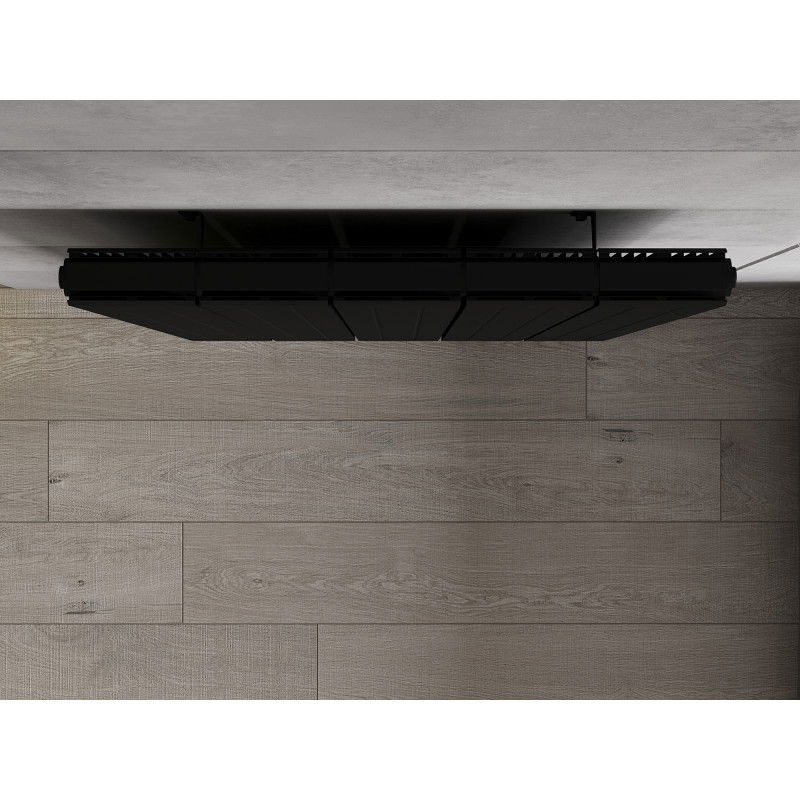 Mexen Waco radiador decorativo 1544 x 694 mm, 1550 W, negro - W217-1544-694-00-70
