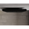 Mexen Waco dekoratieve radiator 1544 x 694 mm, 1550 W, zwart - W217-1544-694-00-70
