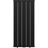 Mexen Waco grzejnik dekoracyjny 1544 x 694 mm, 1550 W, czarny - W217-1544-694-00-70