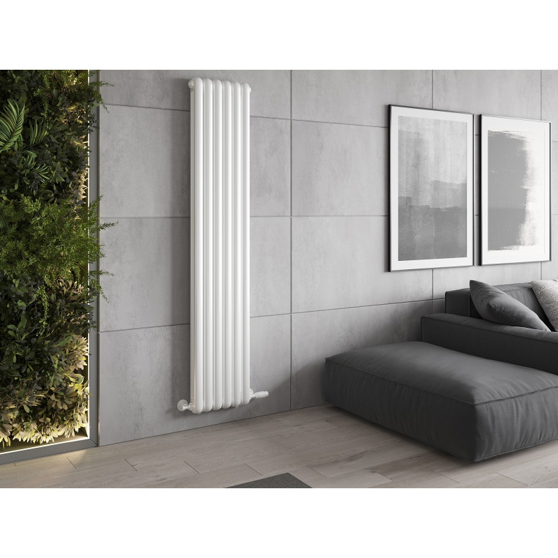 Mexen Kent dekoratiivne radiaator 1882 x 380 mm, 1392 W, valge - W216-1882-380-00-20