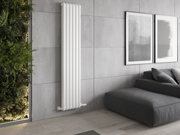 Mexen Kent dekorativni radiator 1882 x 380 mm, 1392 W, bel - W216-1882-380-00-20