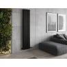 Mexen Kent dekorativer Heizkörper 1882 x 380 mm, 1392 W, schwarz - W216-1882-380-00-70